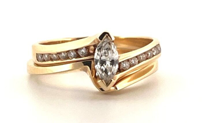 Diamond Wedding Set