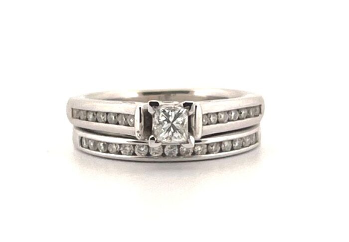 Diamond Wedding Set