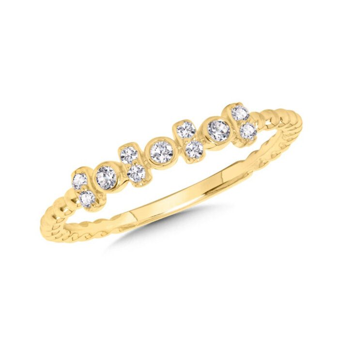 Diamond Stackable Ring