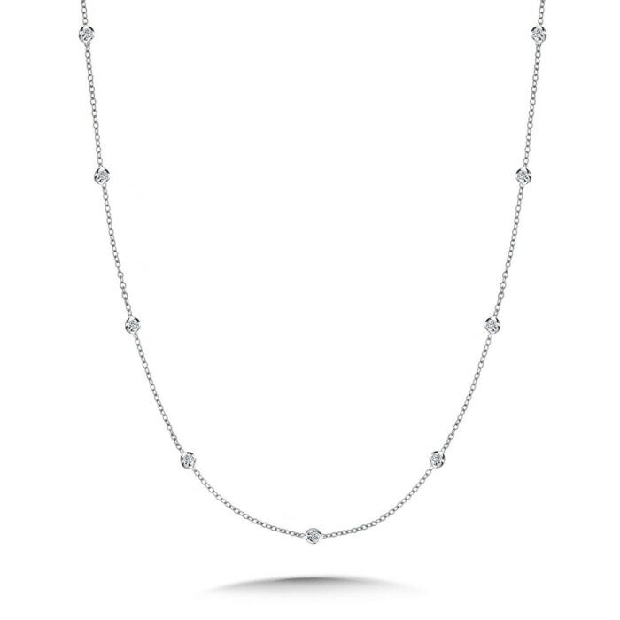 Diamond By The Yard Necklace