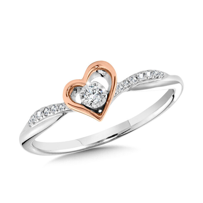 Silver Diamond Ring