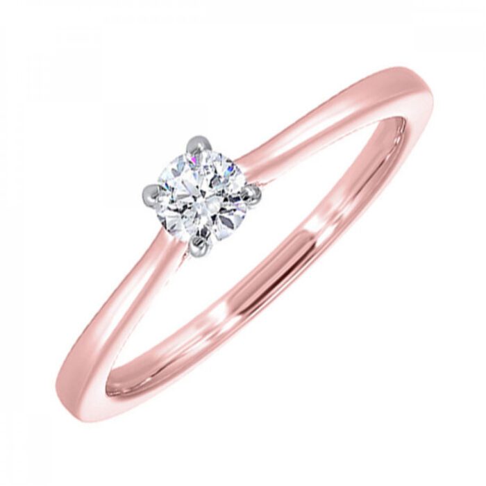 Diamond Solitaire Engagement Ring