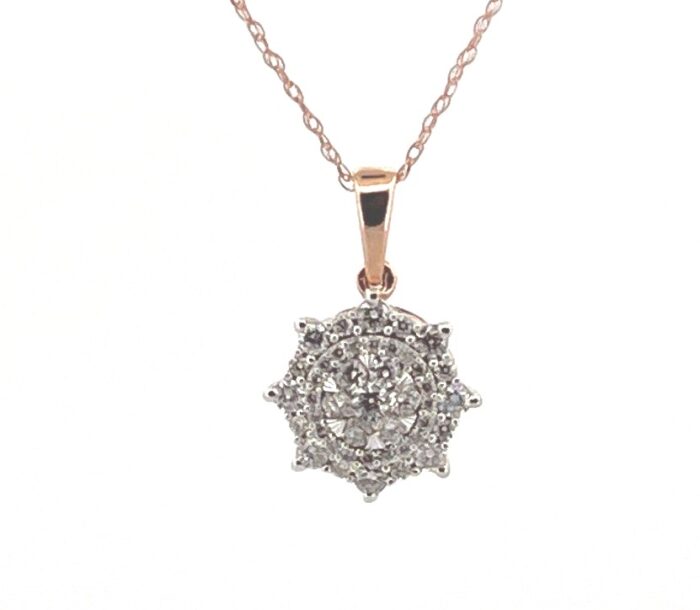 Diamond Cluster Pendant