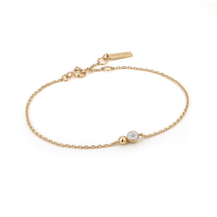 Gold Plated CZ Bracelet