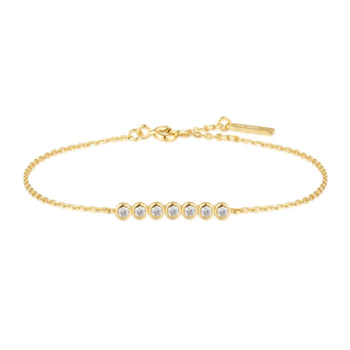 Gold Plated CZ Bracelet