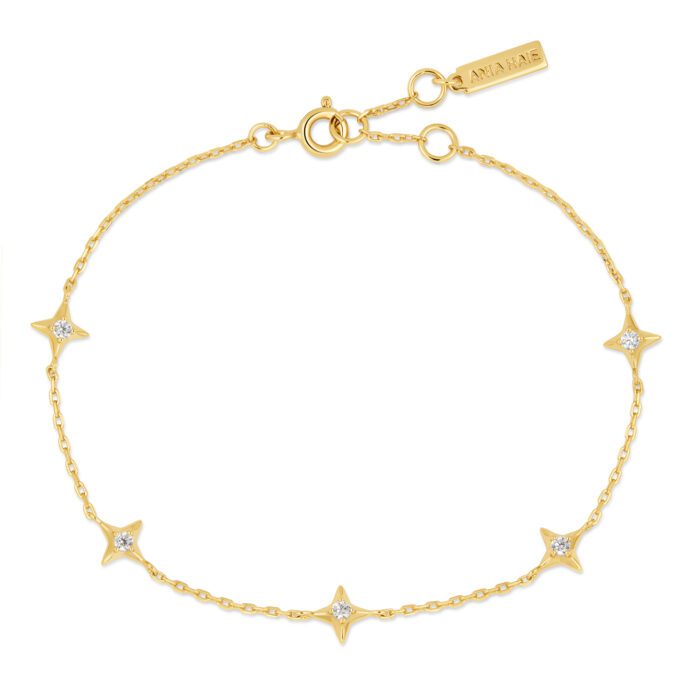 Gold Plated CZ Bracelet