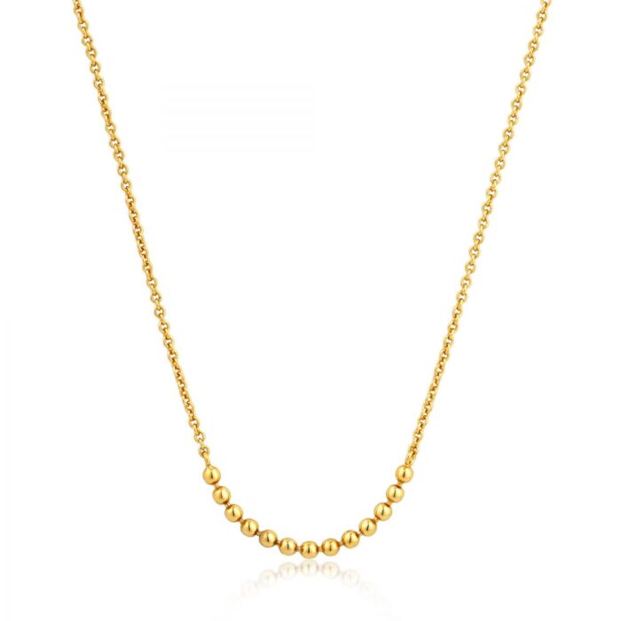 Gold Filled Bead Necklace
